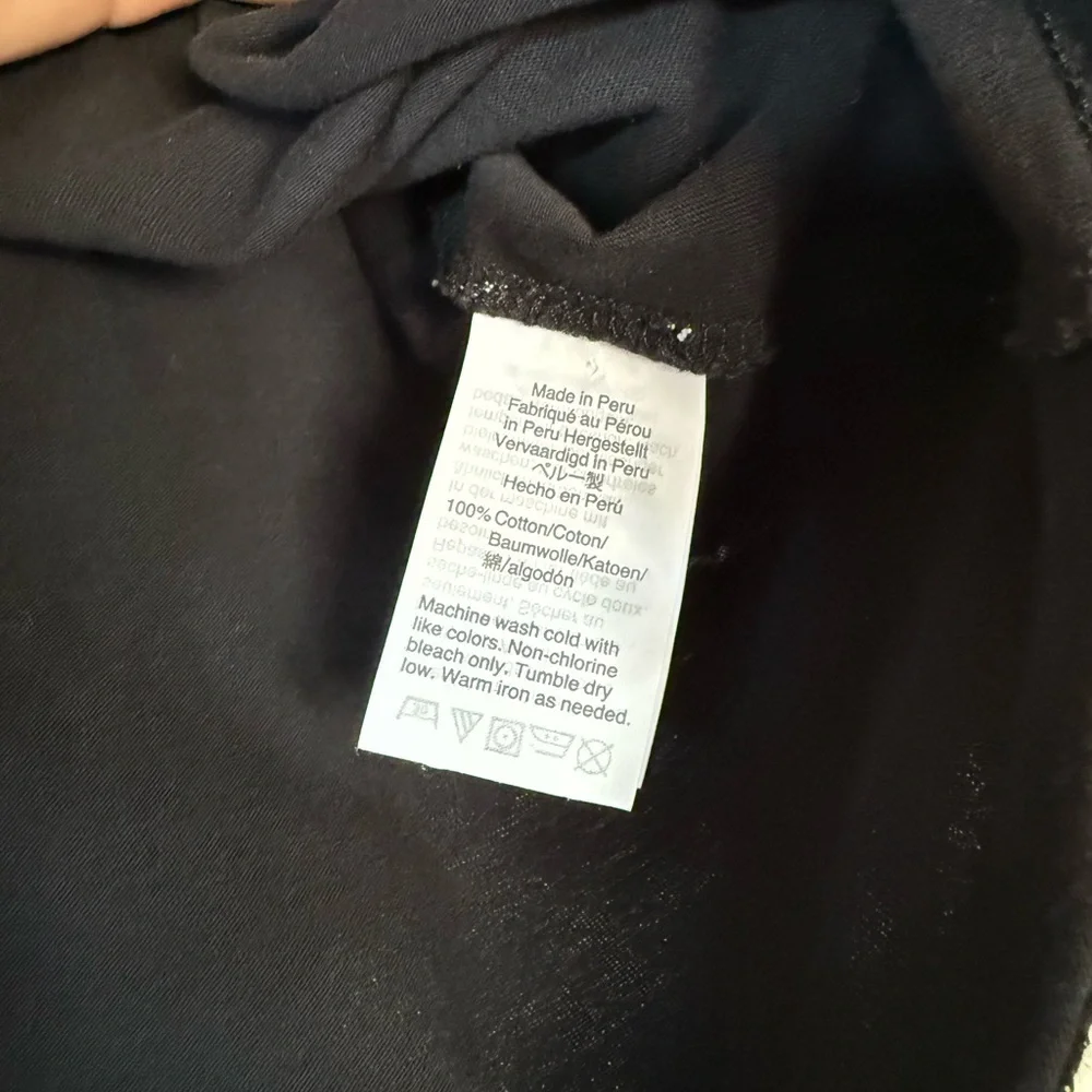 Madewell Black Short Sleeve Tee - Picture 3 of 5